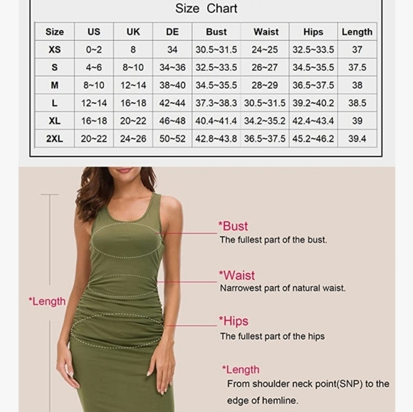 Missufe Sleeveless Racerback Tank Ruched Bodycon Midi in Burgandy Size M  8-10 - Picture 4 of 8